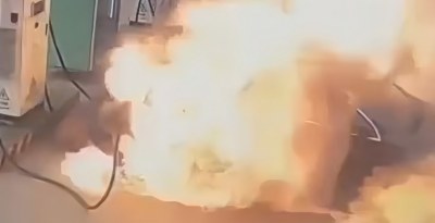 Electric vehicle catching fire during charging.jpg Electric vehicle catching fire during charging.jpg